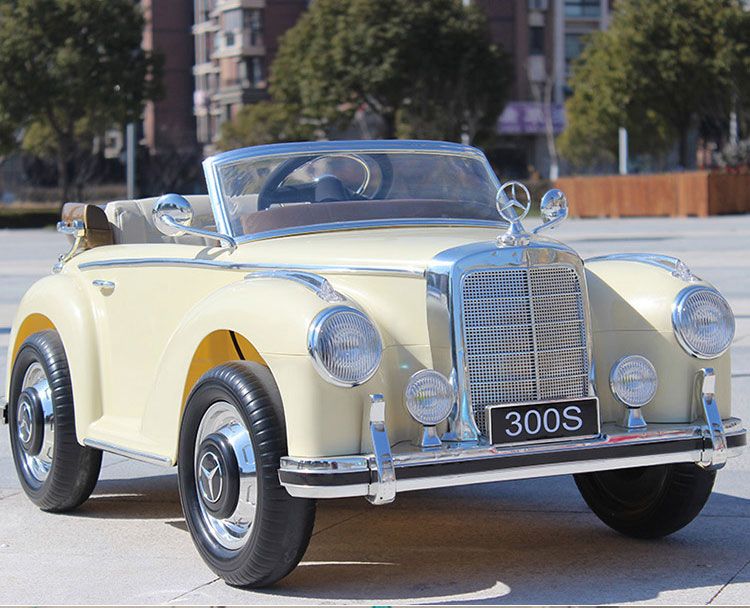 Электромобиль Mercedes Benz E-toro Classic кремовый license Электромобиль Mercedes Benz E-toro Classic кремовый license
