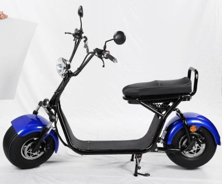 Электроскутер Citycoco Woqu X1 1200W 72V16A Электроскутер Citycoco Woqu X1 1200W 72V16A